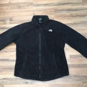 North Face fuzzy jacket-XL